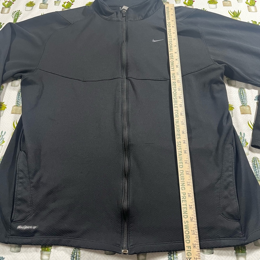 Nike Sphere Dry Men’s Full Zip Track Jacket Black XXL - Picture 9 of 14